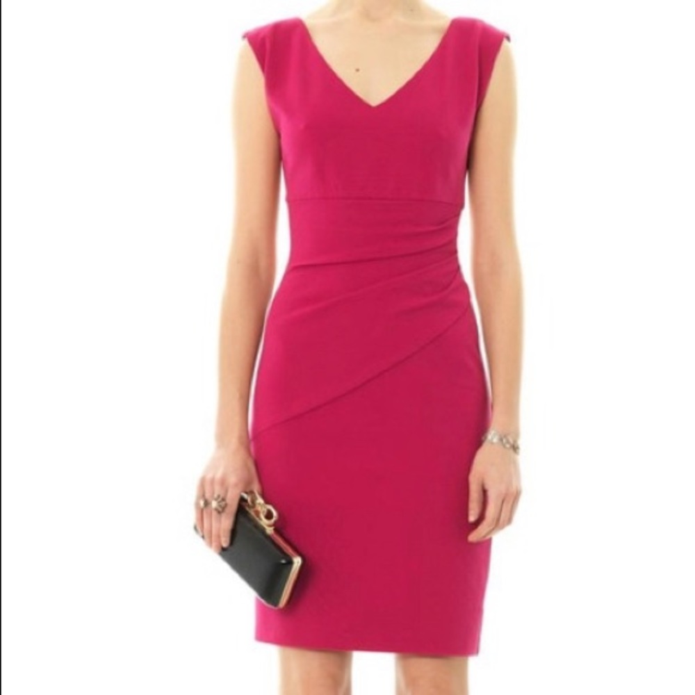 Diane Von Furstenberg | Bevin Fuchsia Dress size 6